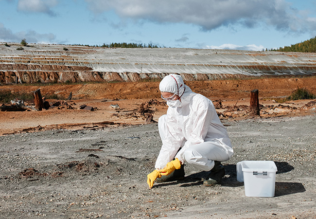 Remediação de áreas contaminadas