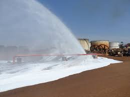 Sistema de combate a incêndio por Espuma
