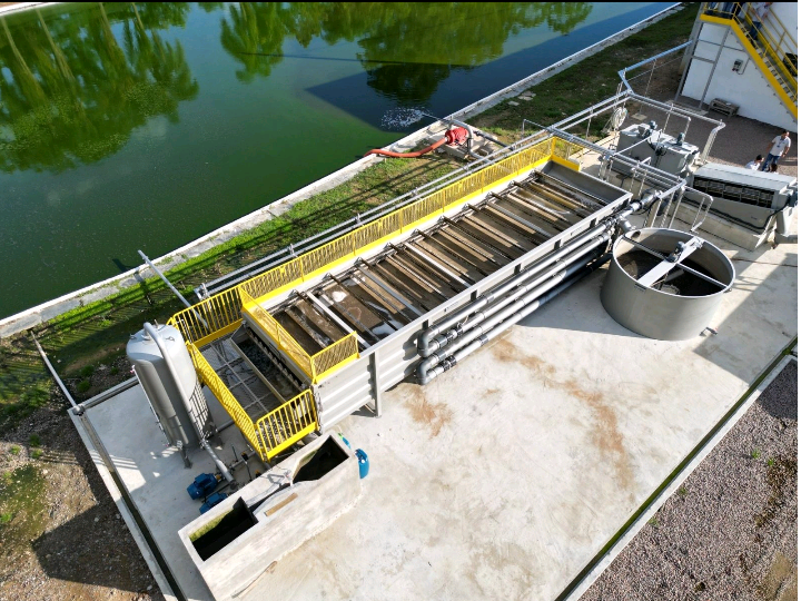 Flotador de ar difuso