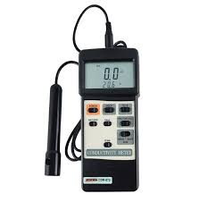 Imagem de um condutivímetro portátil